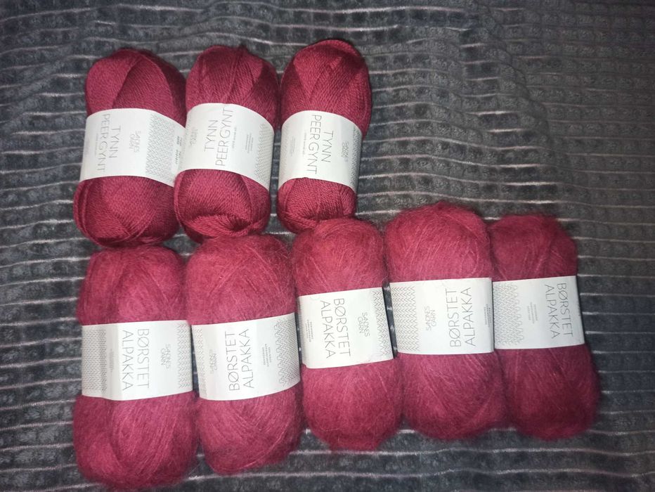 Włóczka Alpakka Borstet Sandnes Garn i Tynn peed gynt