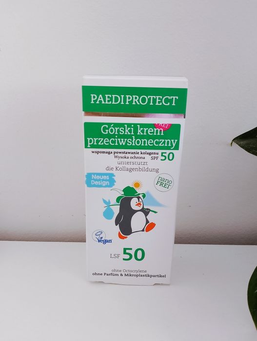 PAEDIPROTECT Górski krem przeciwsłoneczny SPF 50