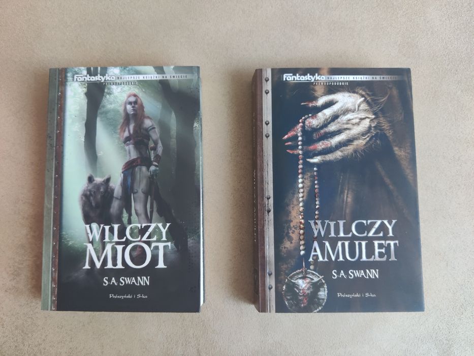 "Wilczy miot" oraz "Wilczy amulet" S.A. Swann