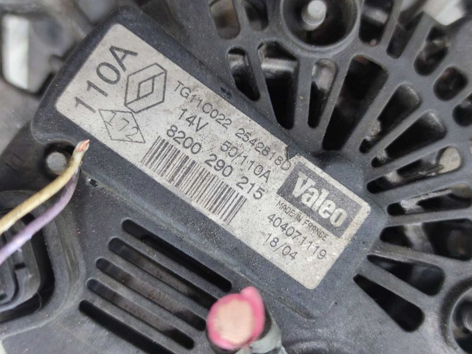 Renault Scenic II Megane II 1.9 DCI Alternator