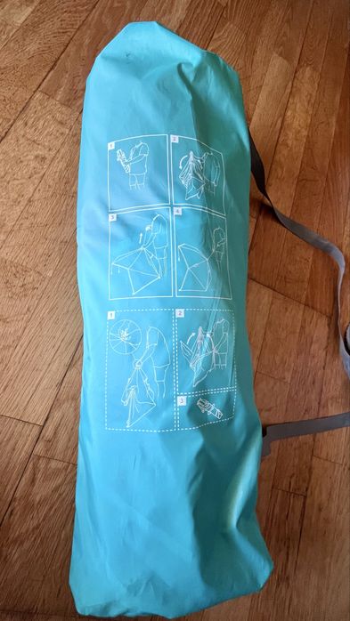 Tenda de praia Decathlon para bebé