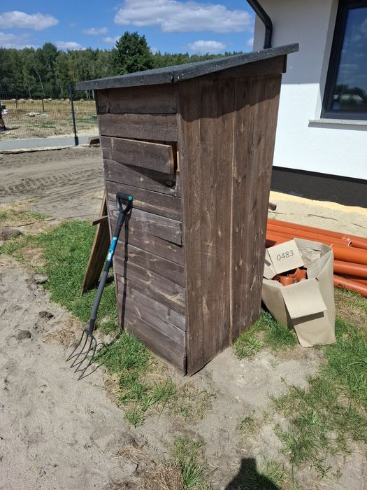 Wychodek WC na budowę