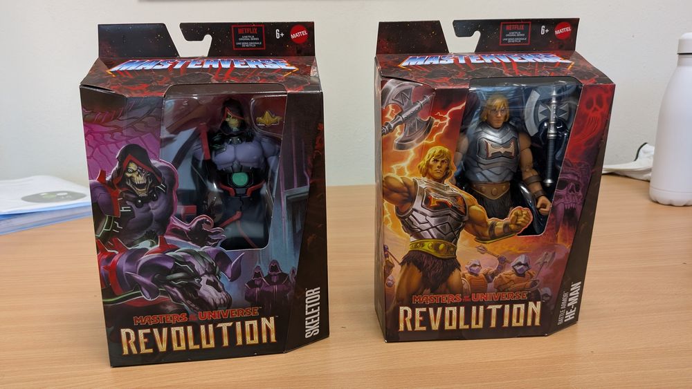 Pack de Figuras He-Man Masterverse Novas e Seladas