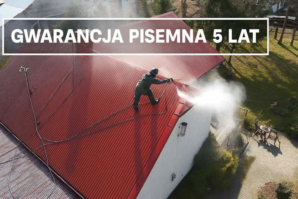 Malowanie i mycie dachów – dojazd gratis – Jasło i okolice GWARANCJA