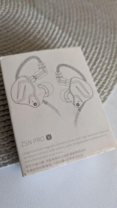 Навушники KZ ZSN PRO X гібридні, дротові, знімний кабель