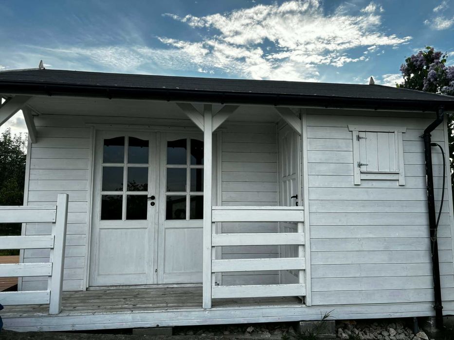 ROD „Urodzaj” | 409 m² | domek 2021 + duży taras + pełne wyposażenie