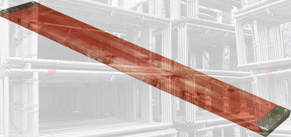 Podest drewniany do RUSZTOWANIA Rusztowanie Plettac 300x32cm