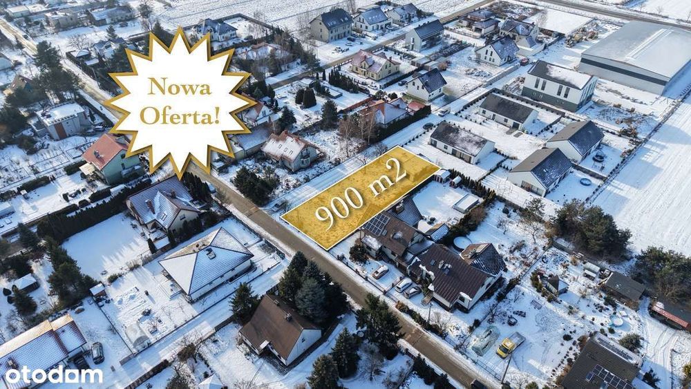 Działka budowlana 900 m² Ligota Piękna, ul. Na Kolonii | Media | MPZP