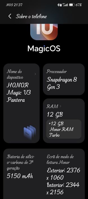 Honor Magic v3  512gb