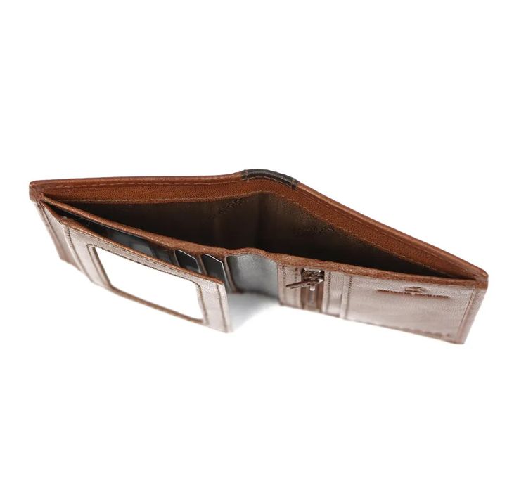 portfel męski el forrest  rfid skóra naturalna brązowy