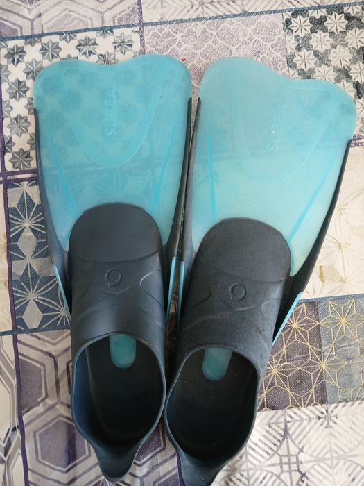 Conjunto de 4 pares de barbatanas
