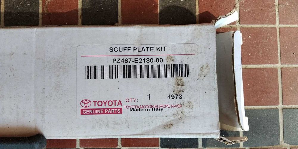 Embaladeiras para Toyota Auris