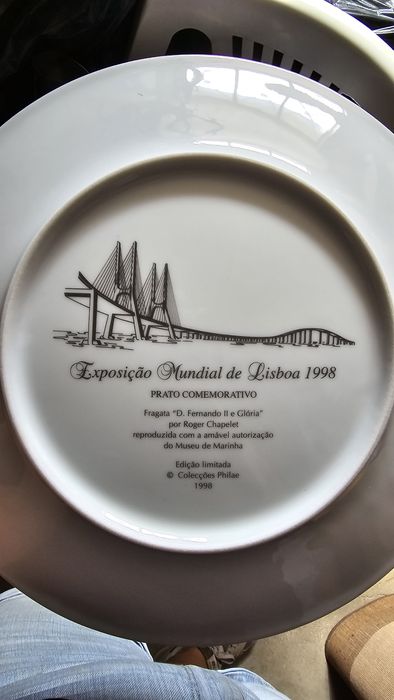 Prato exposição mundial de Lisboa 1998