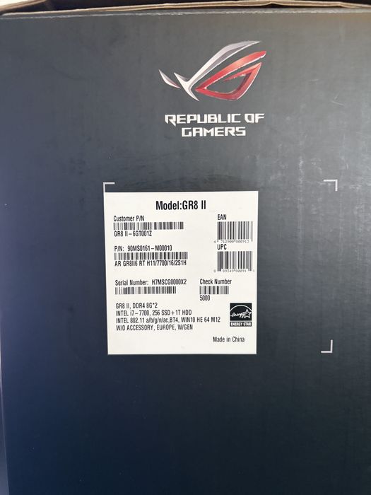 PC Asus Rog GR8 II