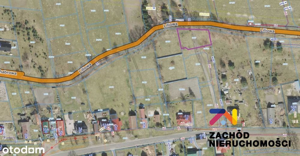 Działka budowlana w Ługach Mpzp