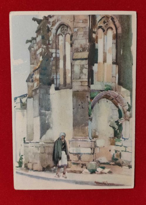Inteiro postal - Série G X M 4 Beja - abside da Igreja de Santa Maria
