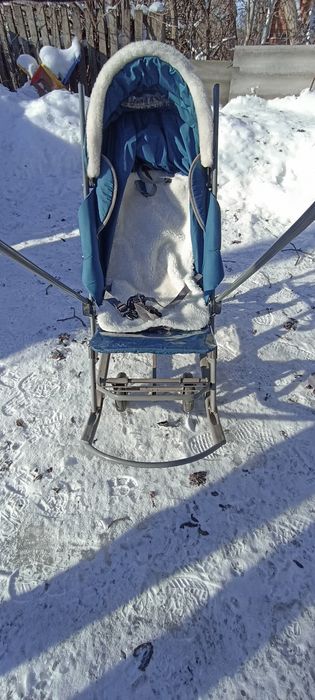Санки - коляска б/в в гарному стані