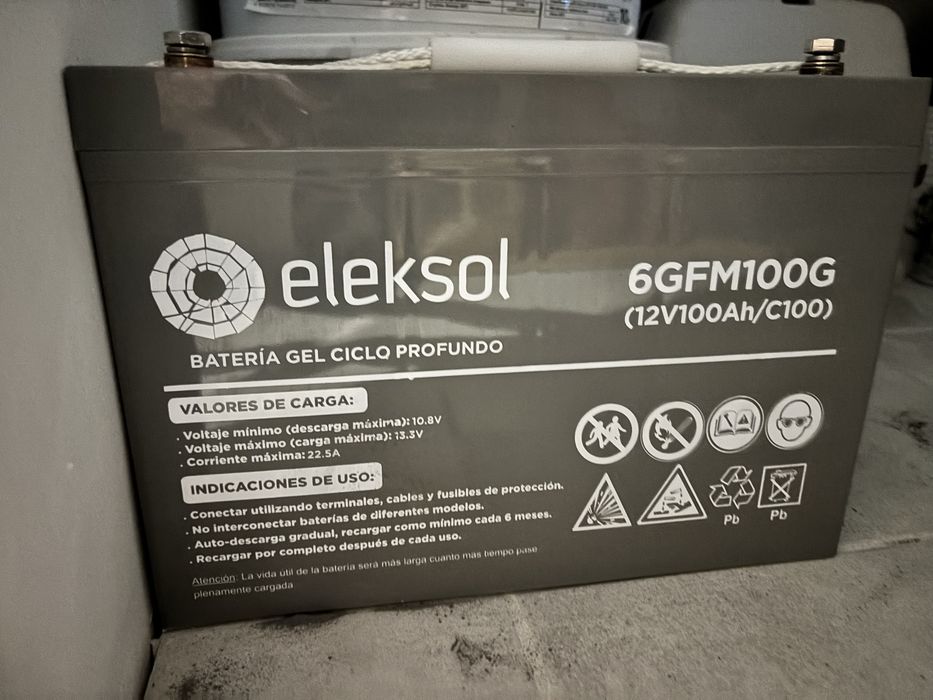 Аккумулятор ELEKSOL GEL 6GFM100G-12В 100АЧ