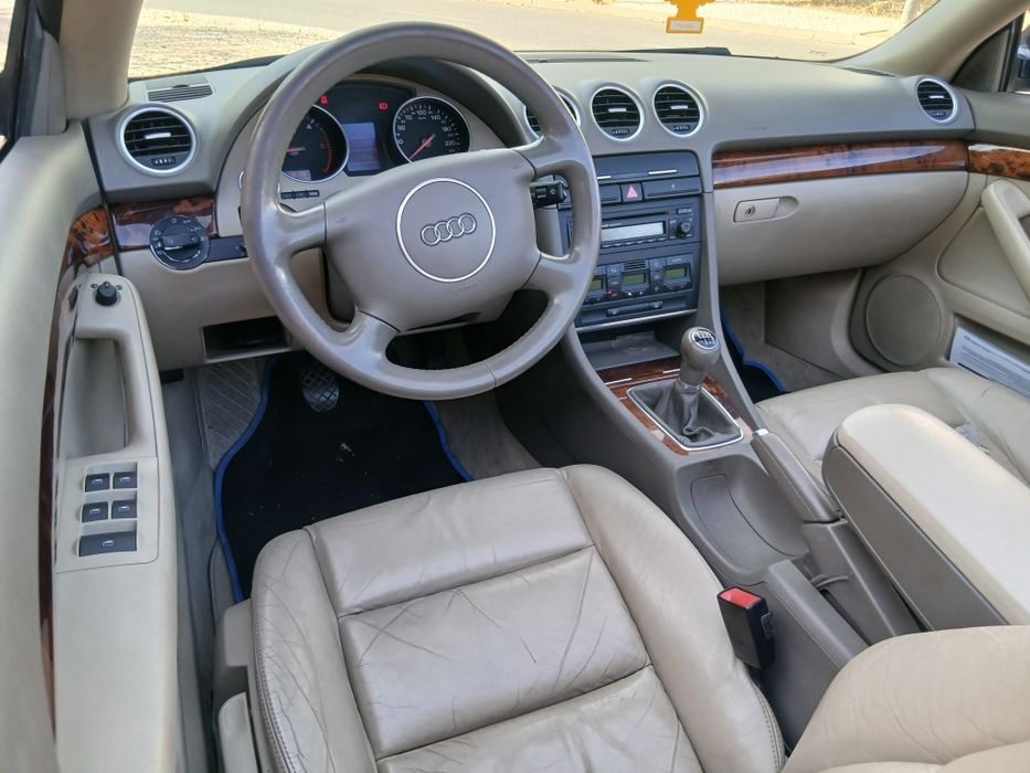 Oportunidade audi a4 2.5tdi descapotável em ótimo estado