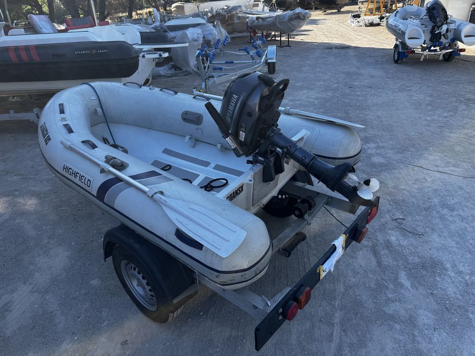 Bote Highfield UL260  + Motor e Acessórios