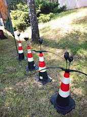 Urodziny, ognisko, strzelanie z łuku