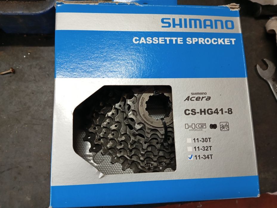 Cassete shimano 9v HG
