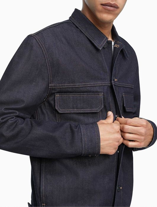 Calvin klein джинсовая куртка ( ck denim jacket ) c америки m,l,xl