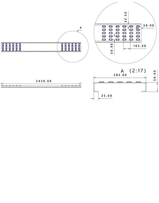 Panel perforowany deska podłogowa LOHR laweta pomoc drogowa płyta hydrauliczna  PRODUCENT
