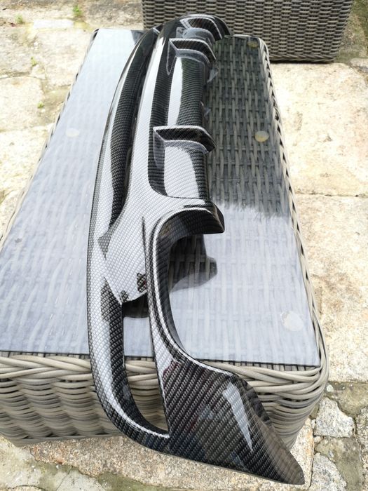 CARBONO DIFUSOR TRASEIRO ESCAPE BMW SÉRIE 1 E82 E88 M PERFORMANCE 135I