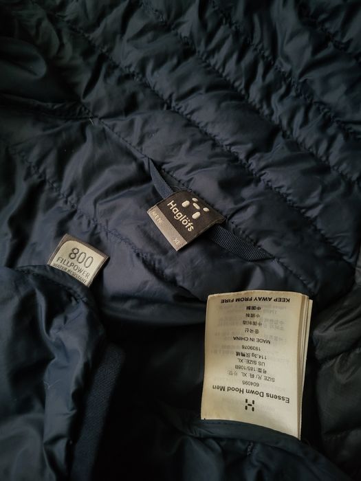 Пуховик Haglöfs Essens III Down Hood Men (Хл)