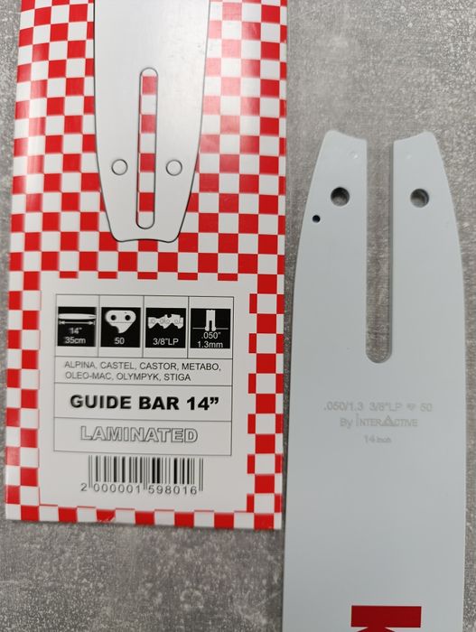 Шина 35 см. для бензопил ST 180.230.250 (25зубів/50ланок.) 3/8"