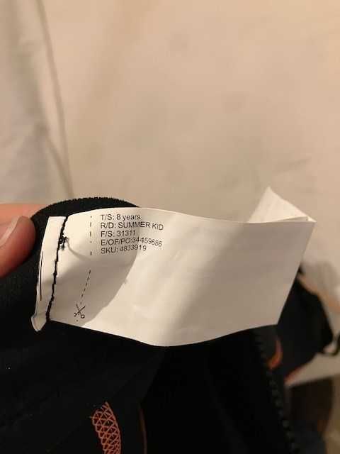 Fato Surf neoprene para criança 7/8 anos - NOVO