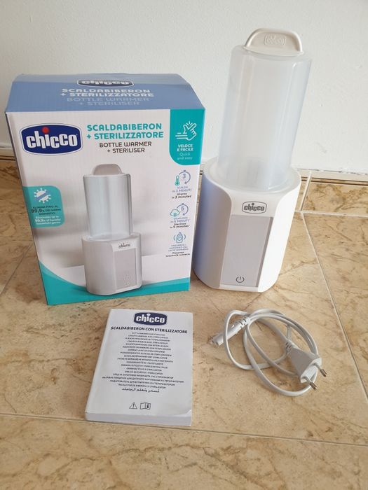 Esterilizador e aquecedor 2 em 1 Chicco