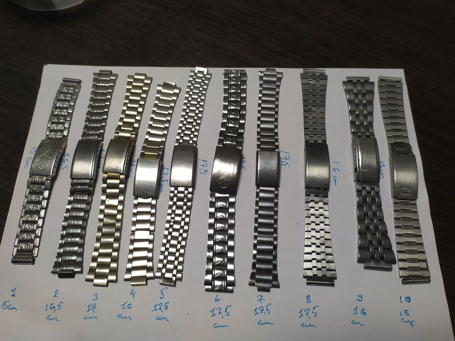 Браслеты на часы