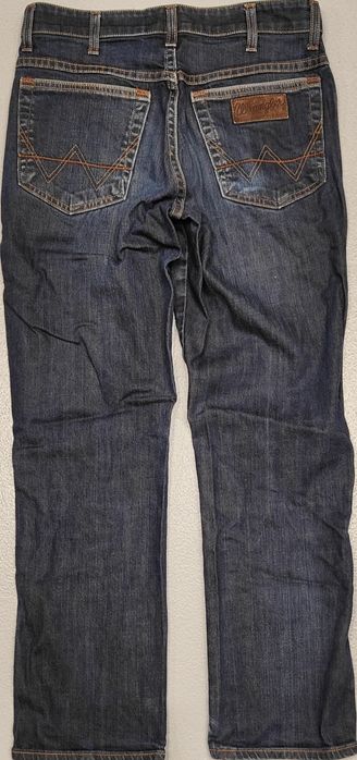 Wr) WRANGLER TEXAS STRECH oryginalne spodnie jeansowe Roz.32/30