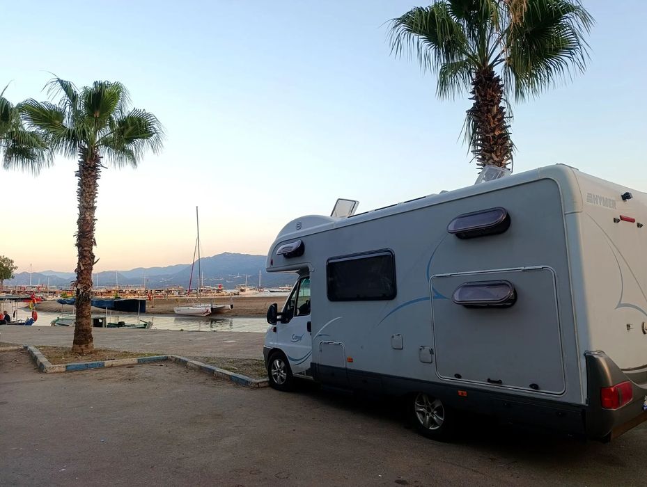 Fiat Ducato Hymer Alkowa  Klimatyzacja Zadbany Zarejestrowany Rodzinny Gotowy do drogi