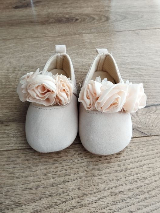 Komplet, sukienka tiulowana, opaska i buciki na chrzest/wesele