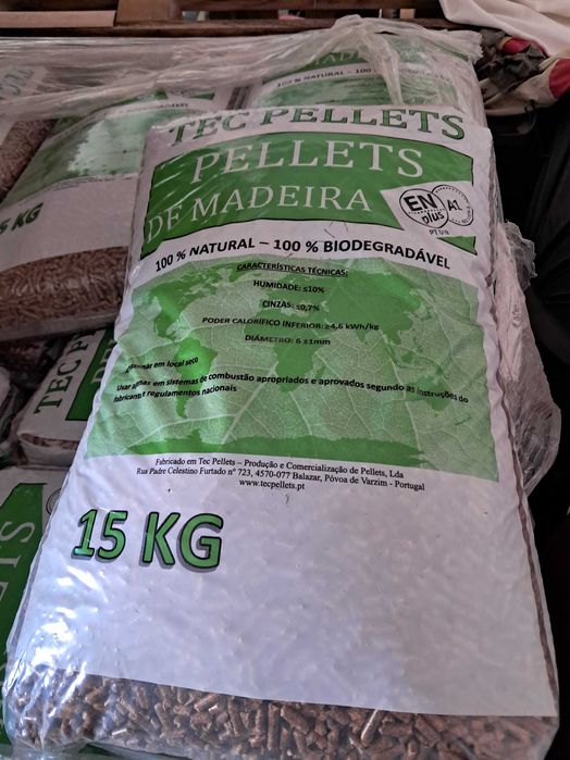 Laúndos Póvoa de Varzim Vendo Sacos de Pellets  15 Kg