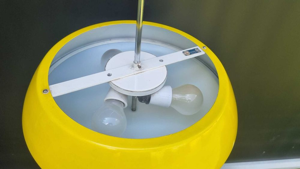 UFO Lampa typ1117 Josef Hurka Napako Czechosłowacja lata 60 70