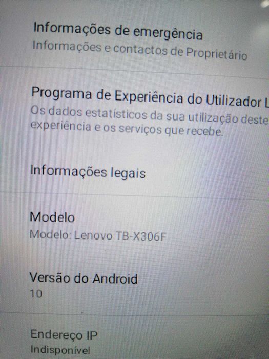 Tablet lenovo como novo