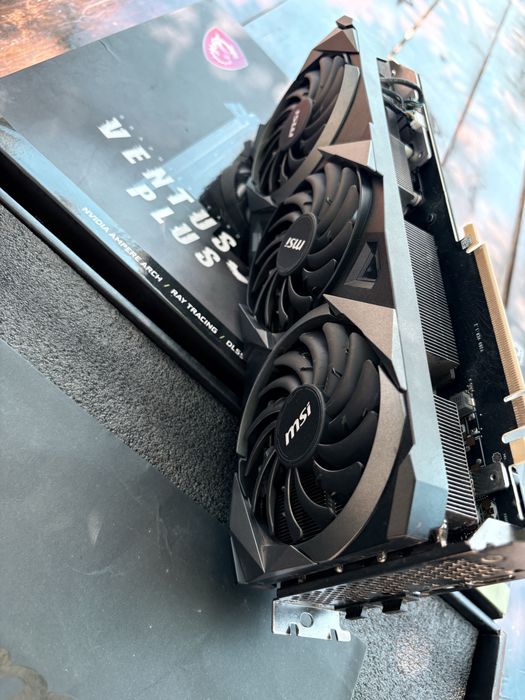 Збирай ПК на максимум! MSI GeForce RTX 3080 Ventus 3X Plus 10G OC LHR + Рідна коробка