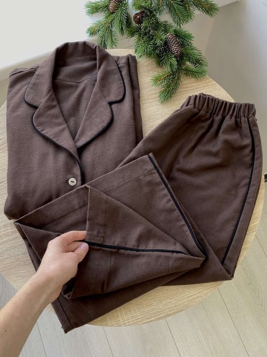 Піжама тепла з фланелі. Домашній одяг