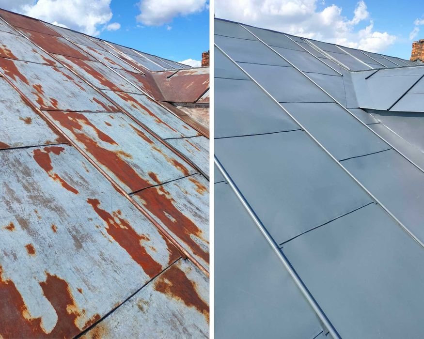 Mycie i malowanie dachów