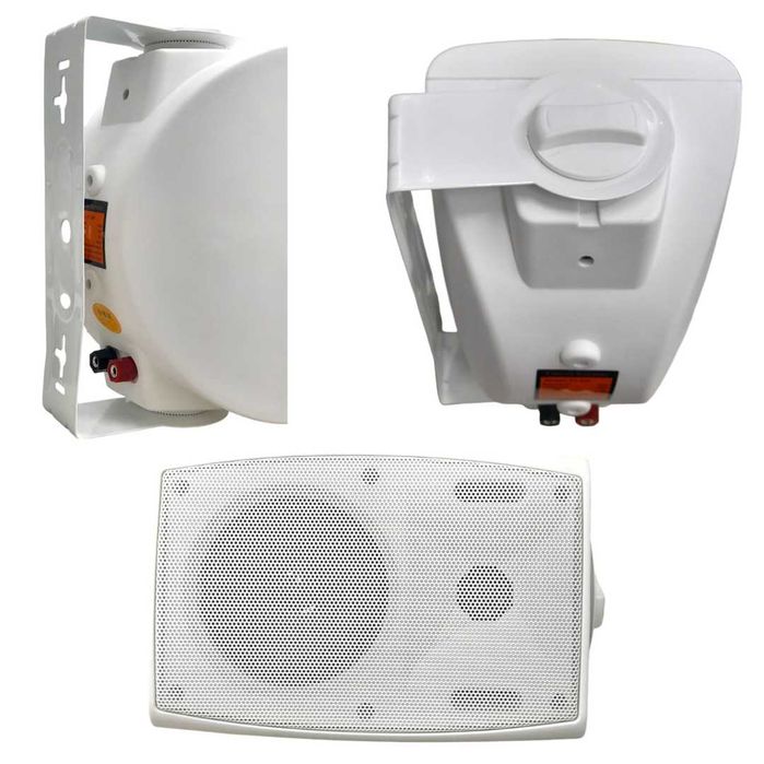 Coluna de Som de 20W com Suporte para fixar na Parede - NOVA