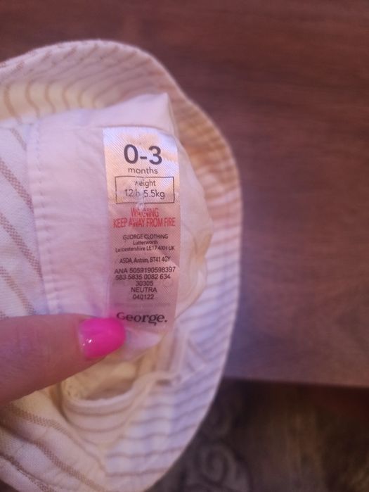 Панама з зав'язками на 3 місяці