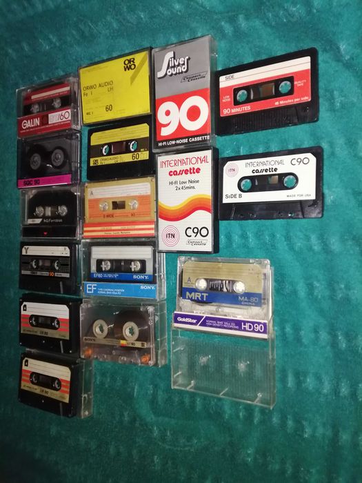 Аудиокассеты разные