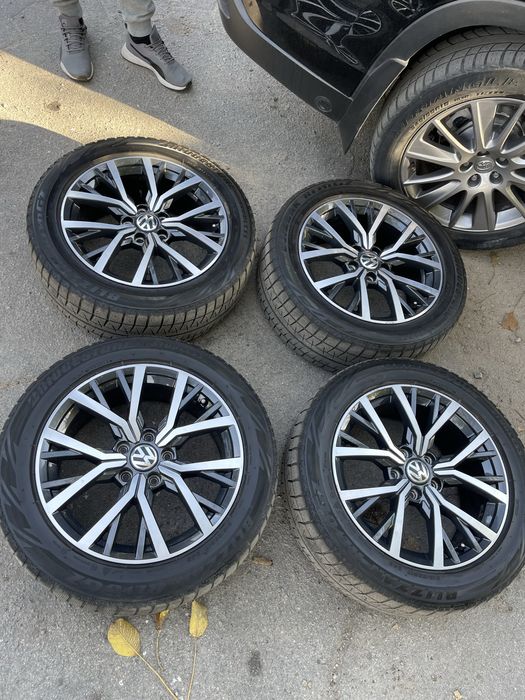 Диски 5 112 17  с резиною Volkswagen Audi Skoda