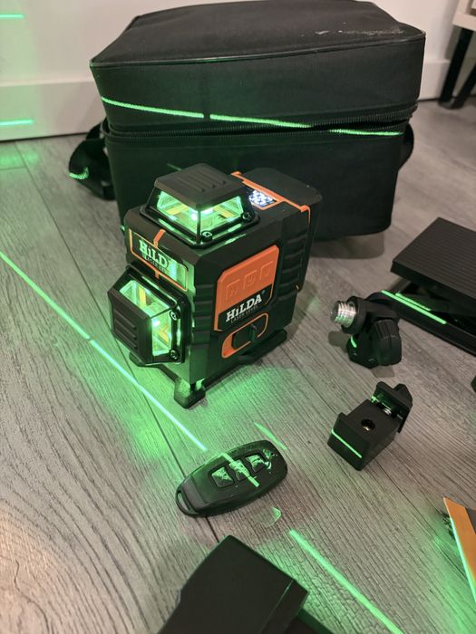 Laser krzyzowy hilda 16 lini 4D nowy