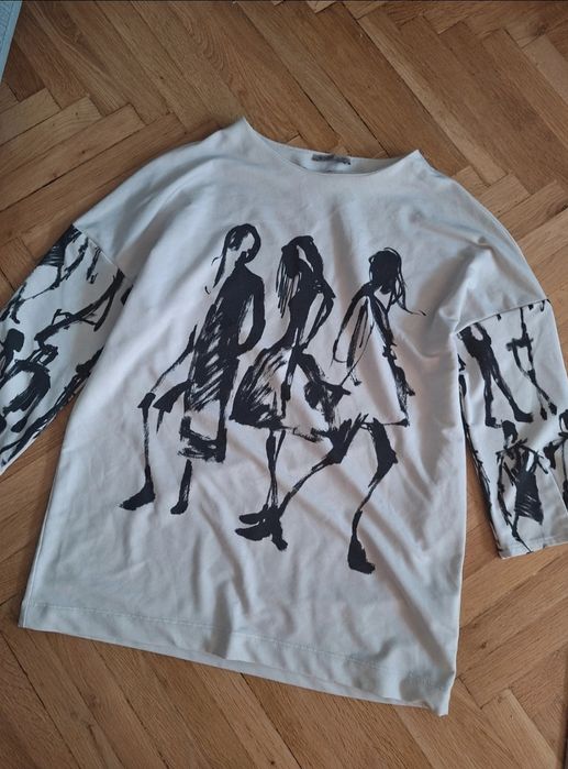 ZARA bluzka nietoperz r. S/M