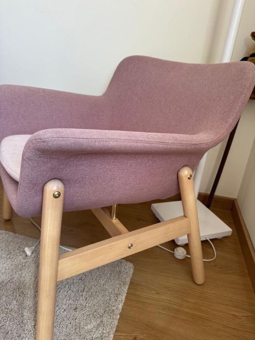 Poltrona Ikea Rosa velho